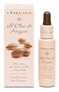 L'Erbolario Argan Oil Pure Oil for Face, Neck and Low Neckline