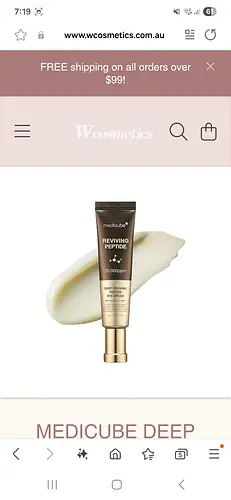 MediCube Deep Lifting Peptide Eyecream For Face