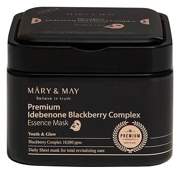 Mary & May Premium Idebenone Blackberry Complex Essence Mask