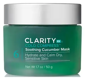 ClarityRx Cold Compress Soothing Cucumber Mask
