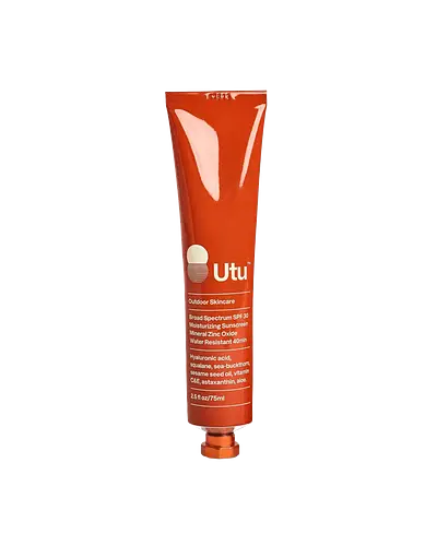 Utu Outdoor Skincare SPF30 Daily Moisturizer Mineral Sunscreen