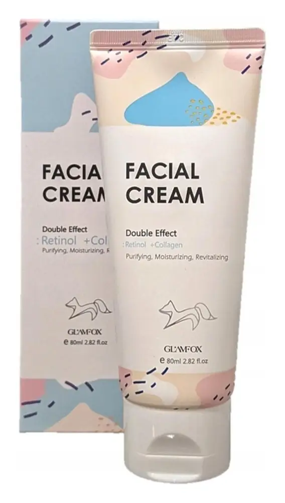 GLAMFOX Double Effect Retinol + Collagen Facial Cream