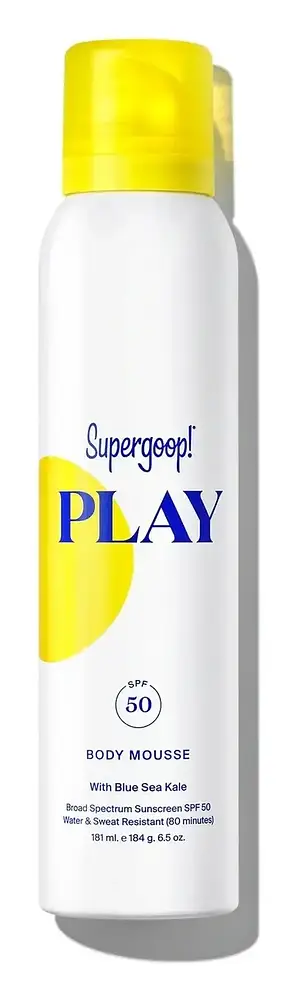 Supergoop! Play Body Mousse SPF 50 With Blue Sea Kale