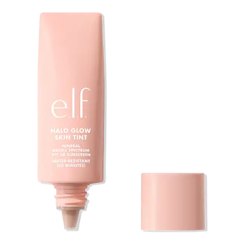 e.l.f. cosmetics Halo Glow Skin Tint SPF 50 11 Tan Warm