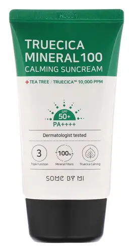Some By Mi Truecica Mineral 100 Calming Suncream SPF 50+ PA++++