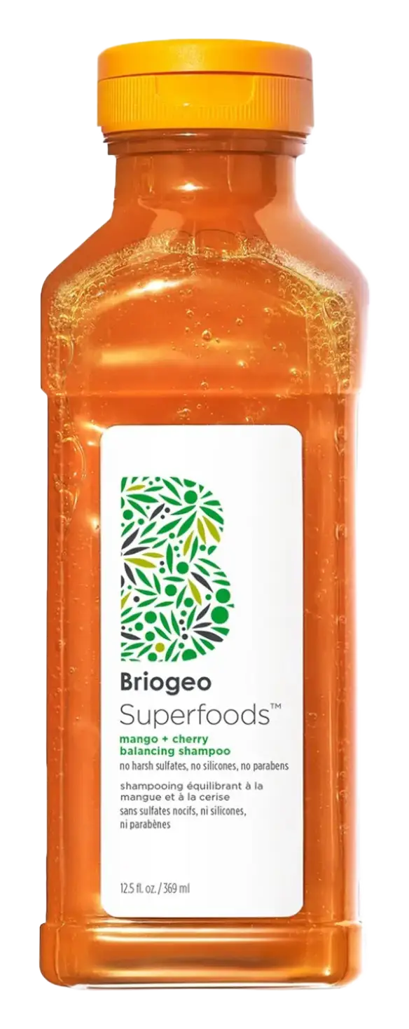BrioGeo Superfoods Mango + Cherry Balancing Shampoo