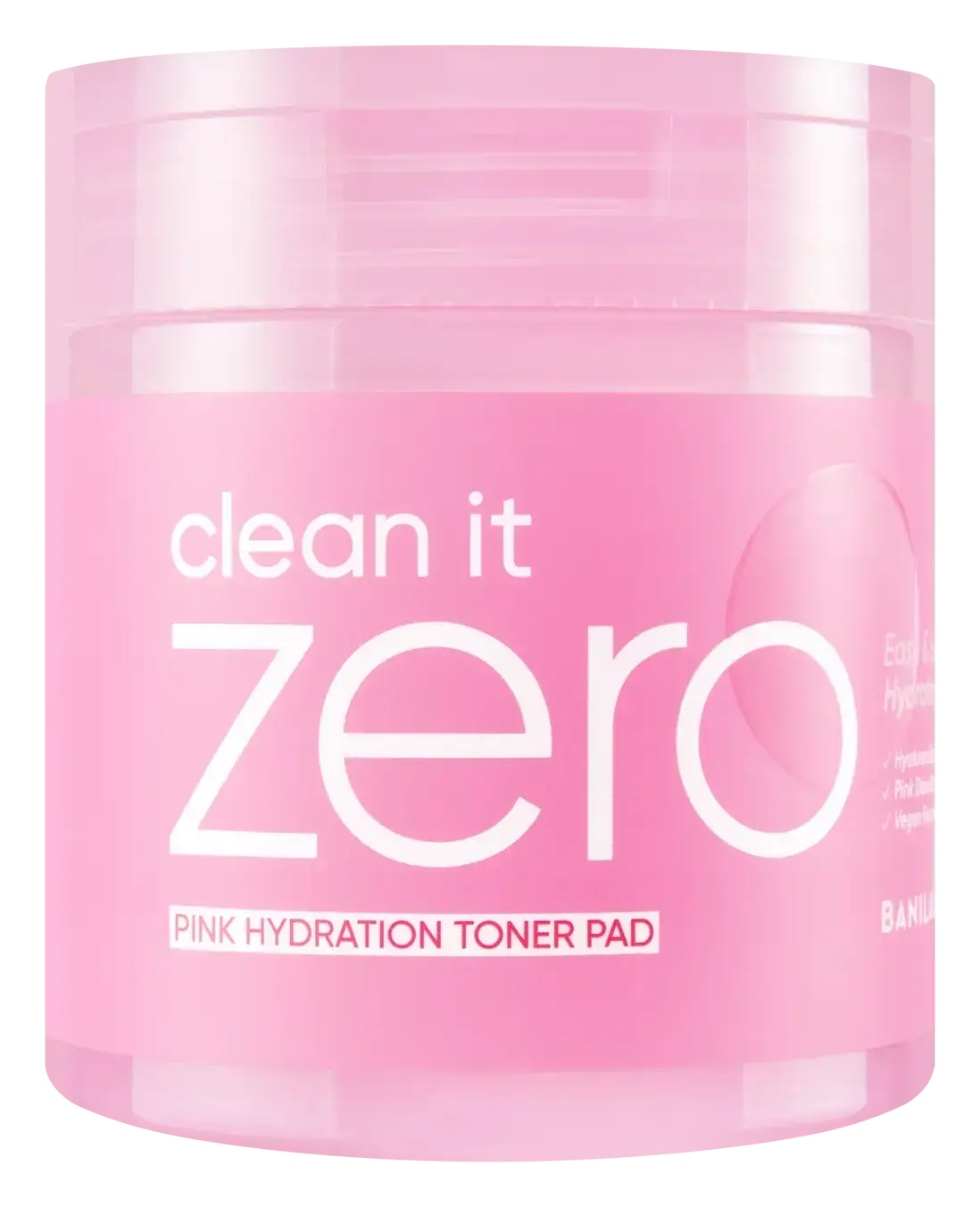 Banila Co Clean It Zero Pink Hydration Toner Pad