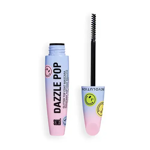 Revolution Beauty S.W. Smiley Dazzle Pop Glitter Top Coat Mascara