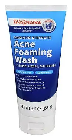 Walgreens Maximum Strength Acne Foaming Wash
