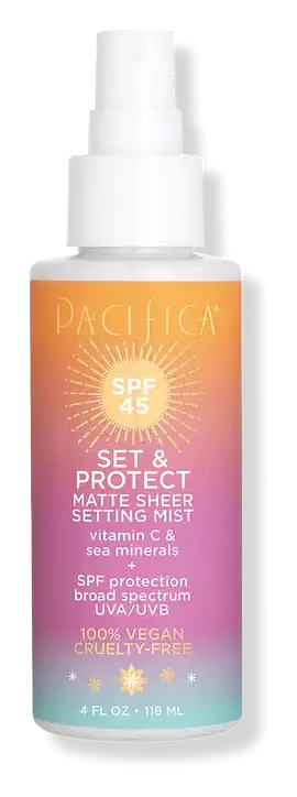 Pacifica Sea & C Protect SPF 45 Matte Sheer Setting Mist