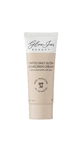 Glow Jar Beauty Tinted Daily Glow Sunscreen Cream SPF 30