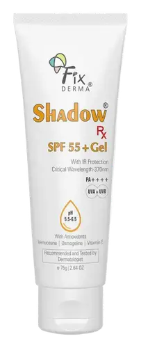 Fixderma Skincare Shadow Rx SPF 55+ Gel Sunscreen