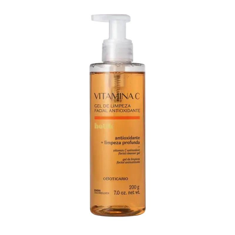 O Boticário Vitamin C Antioxidant Facial Cleanser Gel