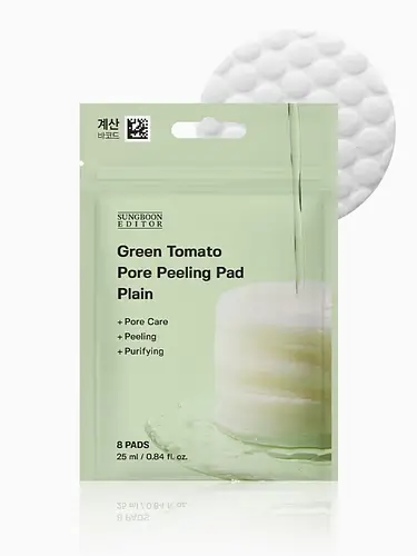 Sungboon Editor Green Tomato Pore Peeling Pad Plain