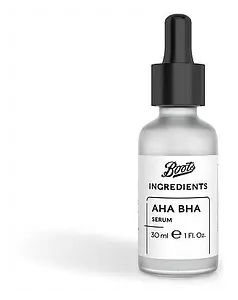Boots Ingredients AHA BHA Serum
