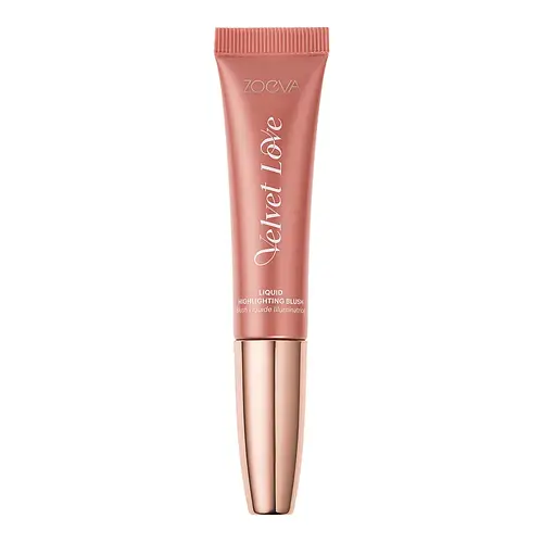Zoeva Velvet Love Liquid Highlighting Blush Peach Nectar