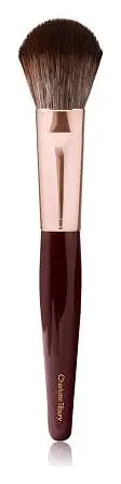 Charlotte Tilbury Bronzer & Blusher Brush Rose Gold & Night Crimson