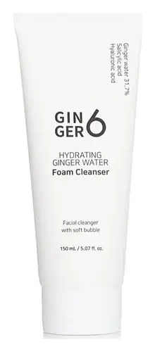 Ginger6 Hydrating Ginger Water Foam Cleanser
