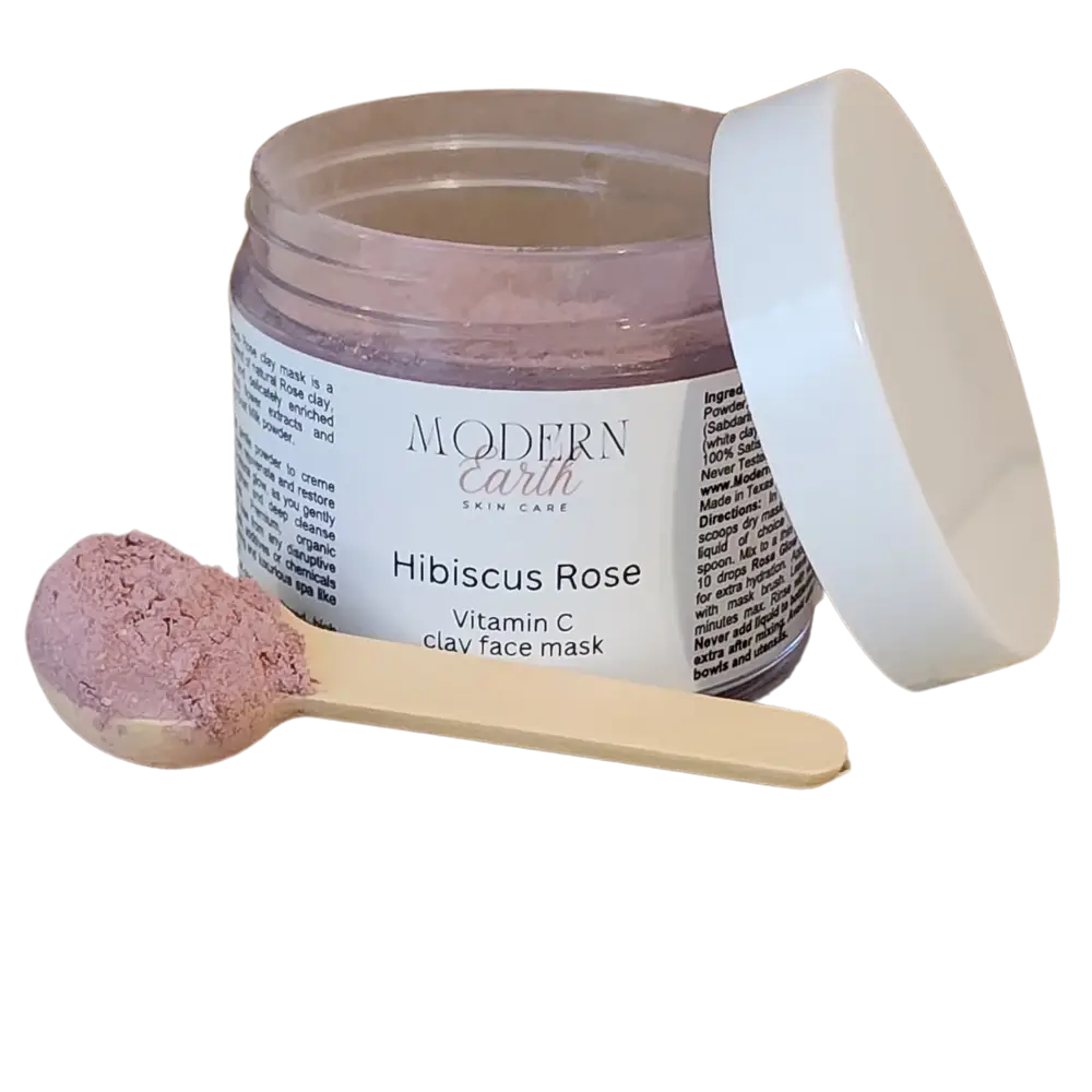 Modern Earth Skincare Hibiscus Rose Powder Mask