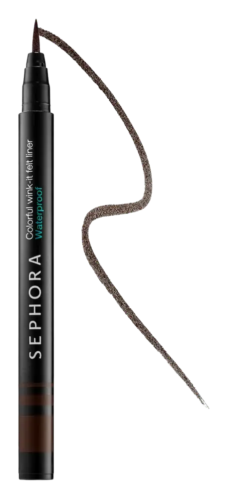 Sephora Collection Colorful Wink-It Felt Tip Liquid Waterproof Eyeliner Cup a Joe