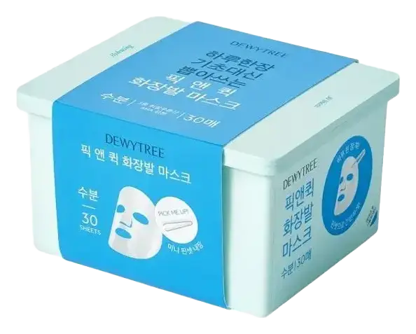 DEWYTREE Pick And Quick Pull Mask Hydrating  Aqua