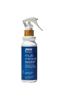 Raw Sugar Multi Miracle Leave-In Conditioner & Heat Protectant Coconut Milk + Blue Agave