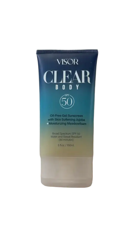 VISOR SKINCARE Clear Body Oil-Free Gel Sunscreen SPF 50