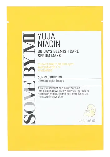 Some By Mi Yuja Niacin 30 Days Blemish Care Serum Mask