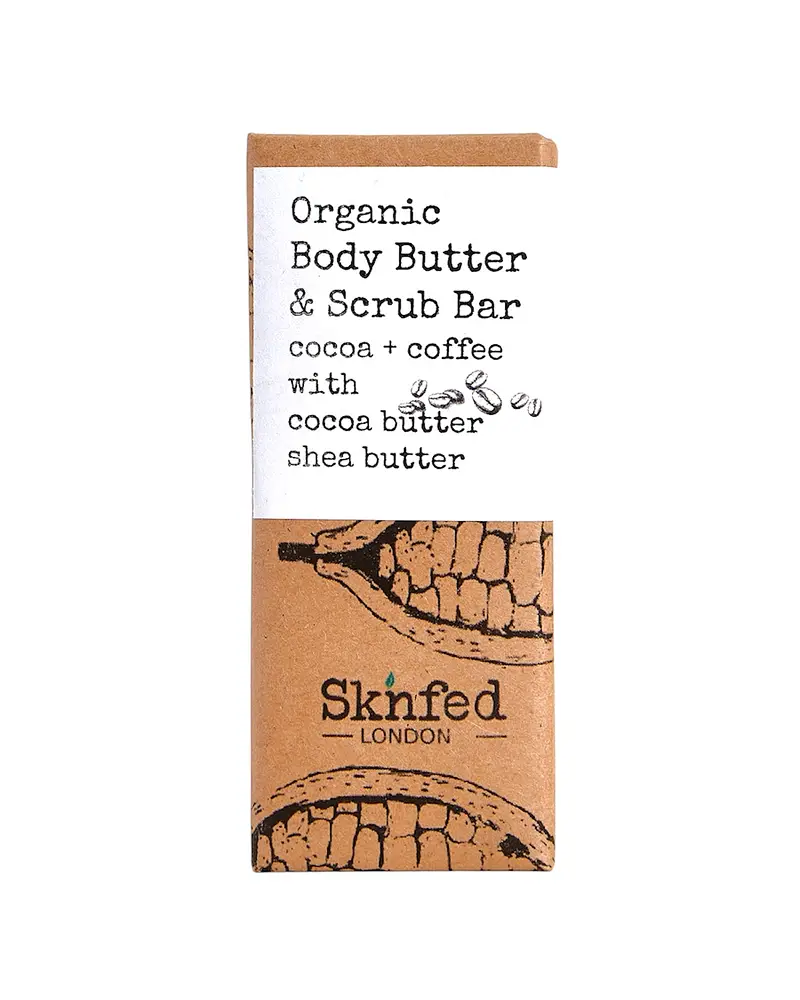 Sknfed Espresso Body Butter And Scrub Bar