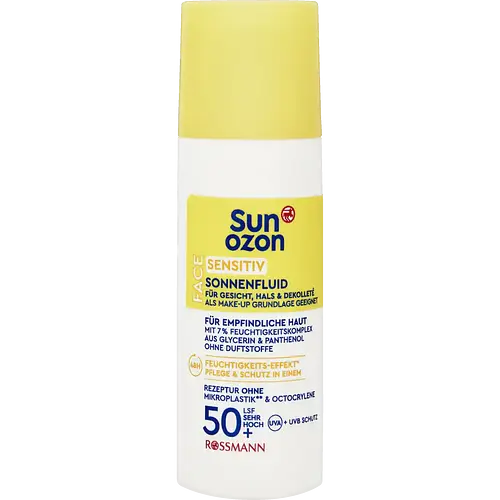 Sunozon Sonnenfluid Sensitiv LSF50+