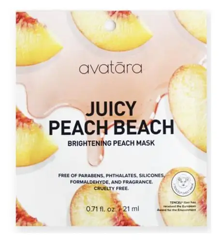 Avatara Peach Beach Face Mask