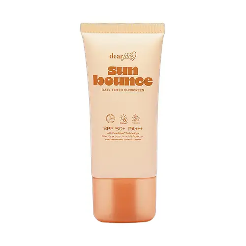 Dear Face Sun Bounce Daily Tinted Sunscreen SPF 50+