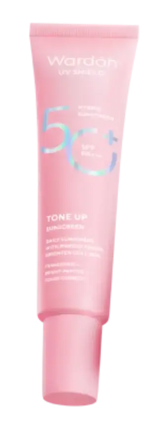 Wardah UV Shield Tone Up Sunscreen 50+