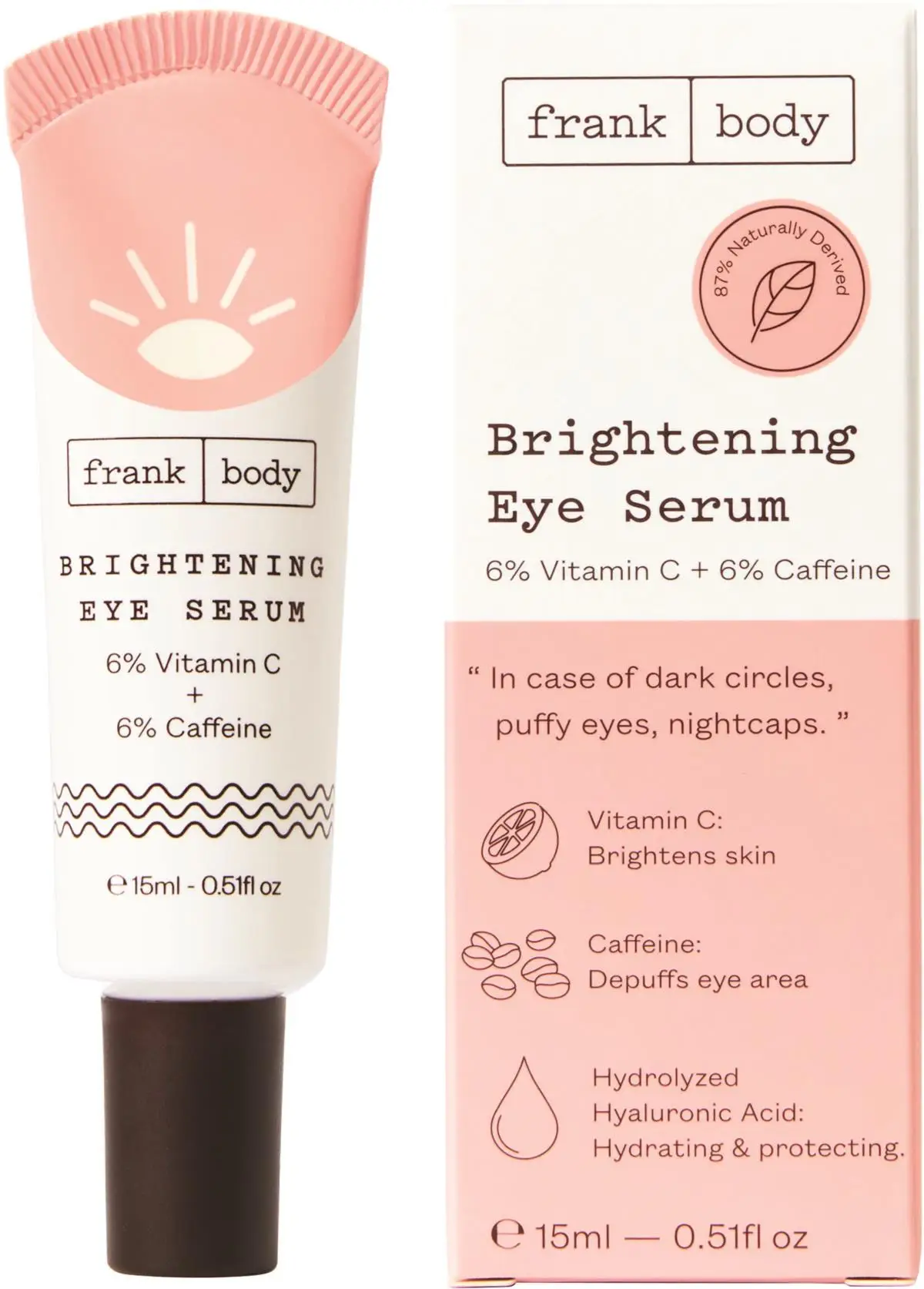 frank body Brightening Eye Serum