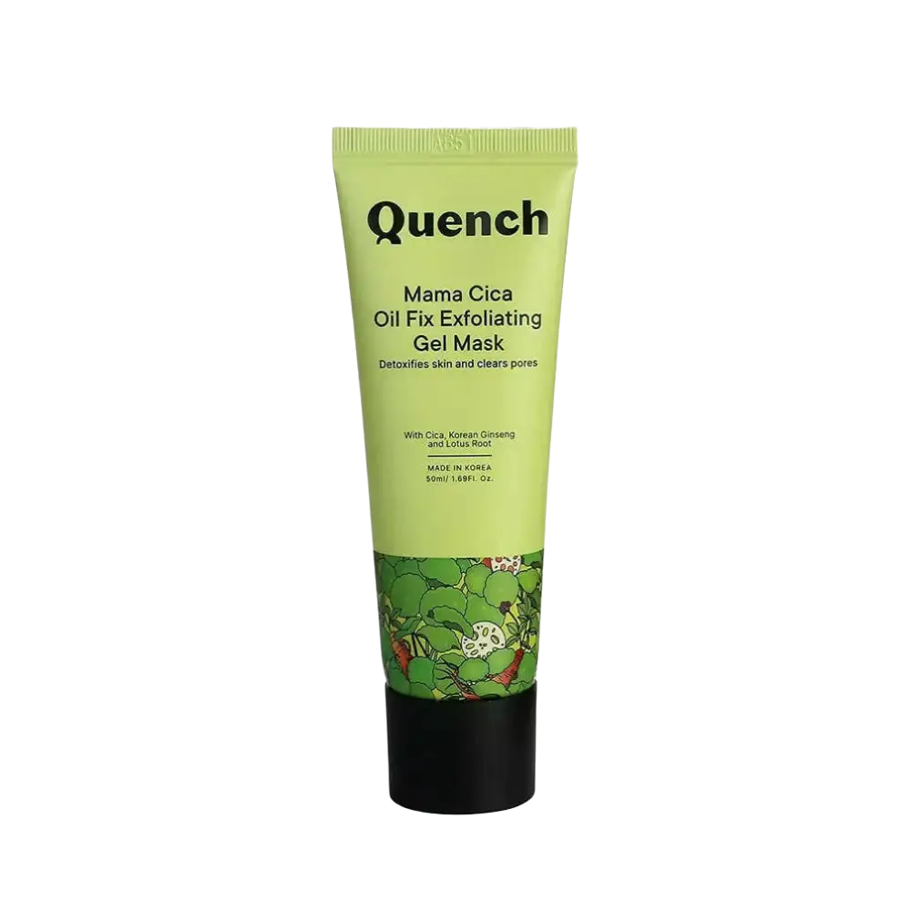Quench Botanics Mama Cica Oil Fix Exfoliating Gel Mask