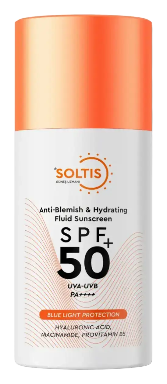 Soltis Anti-Blemish & Hydrating Fluid Sunscreen SPF 50+ PA++++