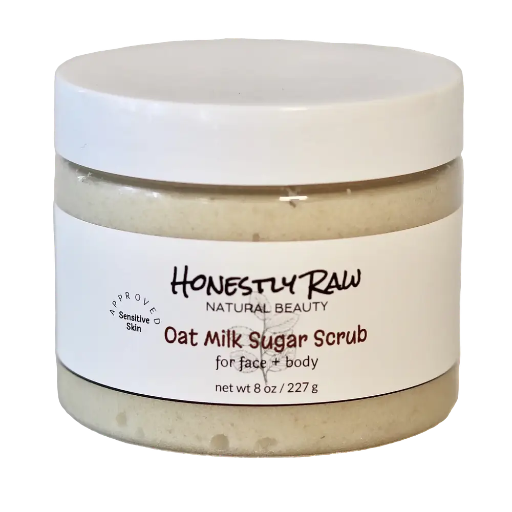 Honestly Raw Beauty Oat Milk Sugar Scrub