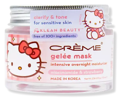 The Creme Shop Sanrio Hello Kitty Klean Beauty Intensive Overnight Moisture Gelee Mask