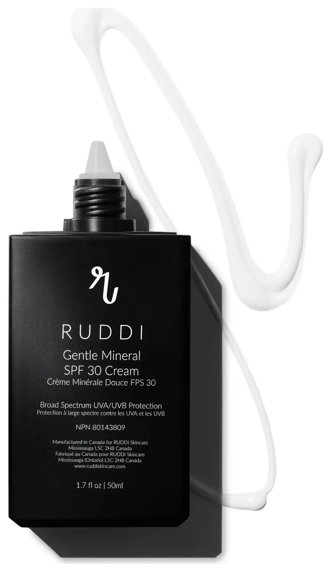 Ruddi Skincare Gentle Mineral SPF 30 Cream
