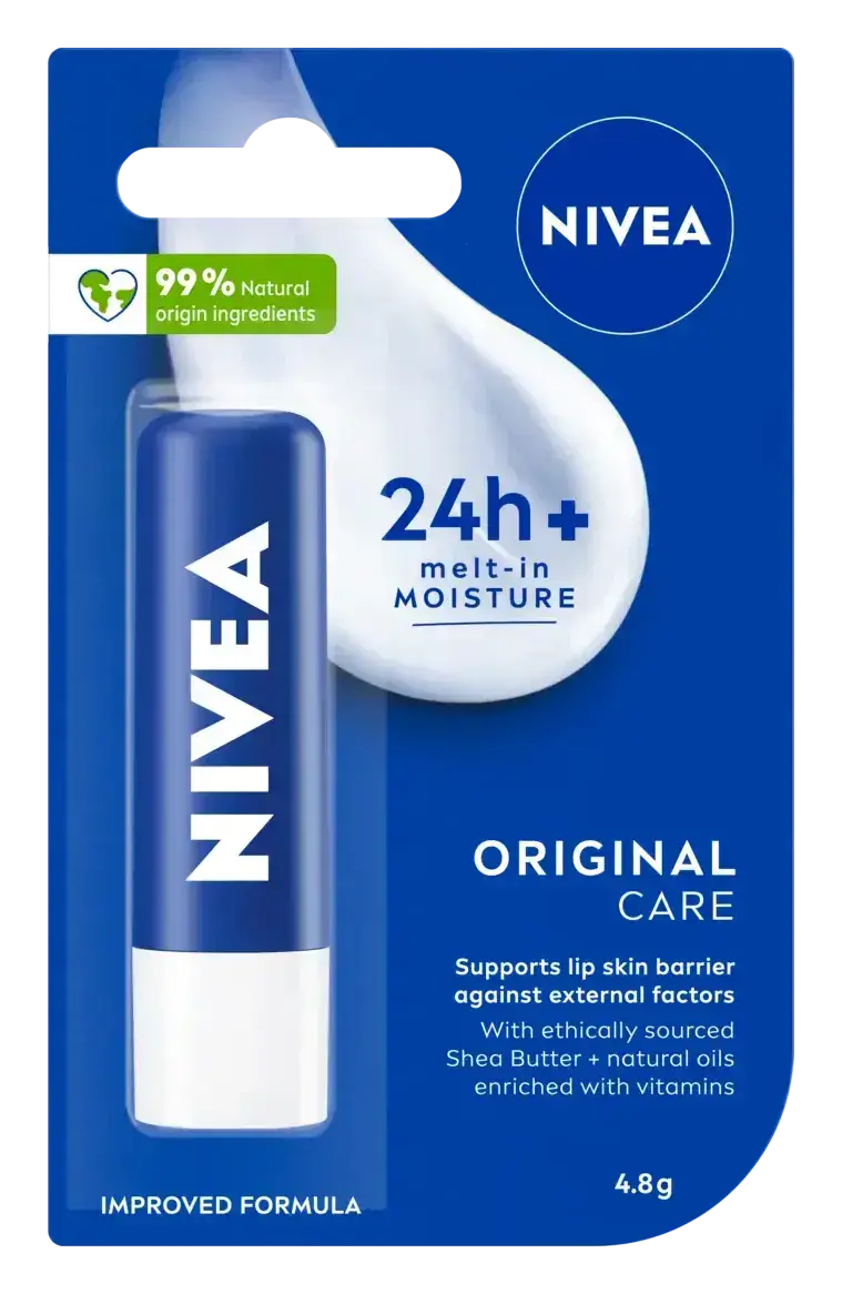 Nivea Melt-In Moisture Lip Balm Original (Australia)