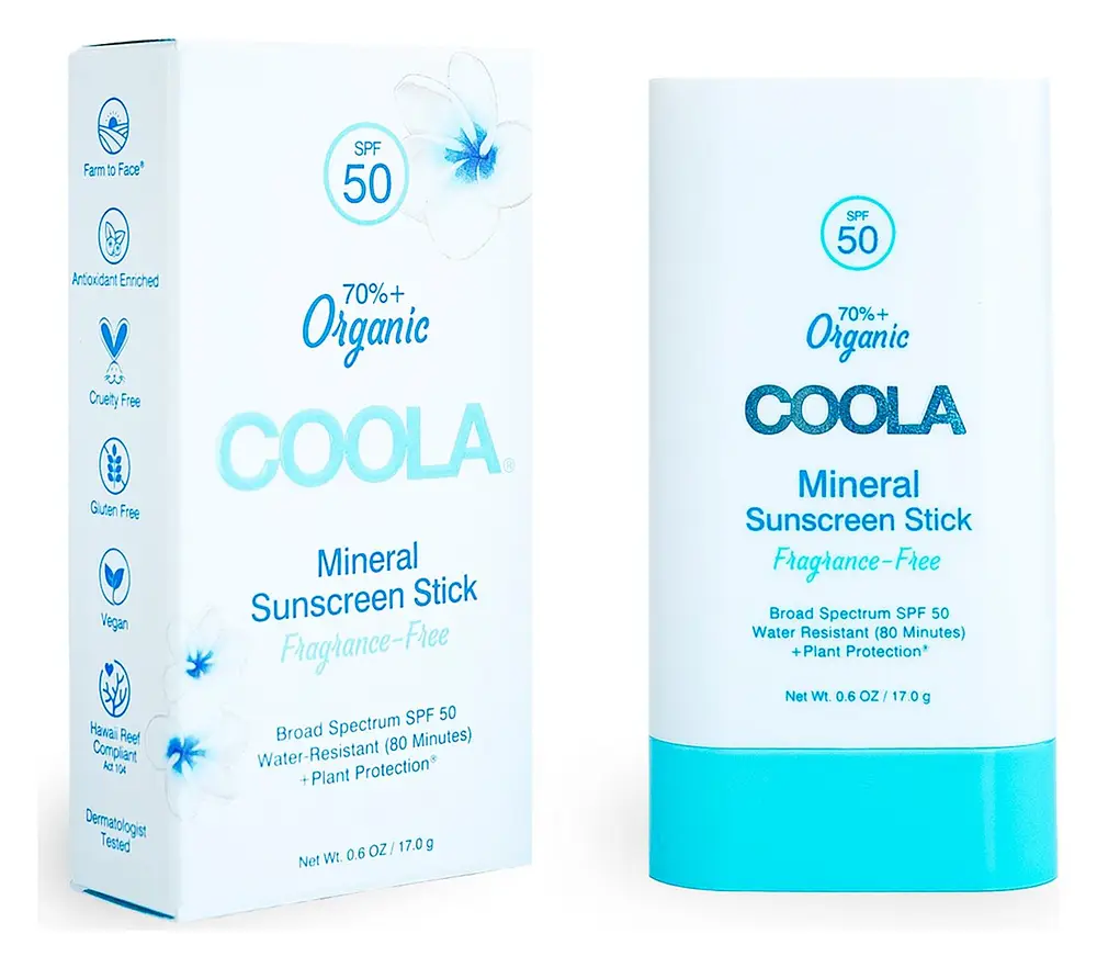 COOLA Mineral Organic Sunscreen Stick SPF 50