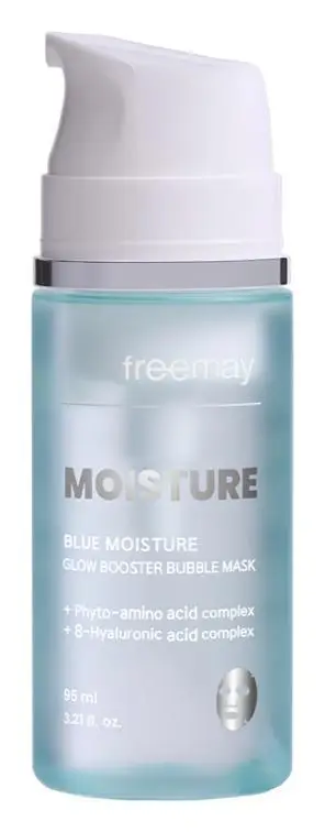 Freemay Glow Booster Bubble Mask Blue Moisture