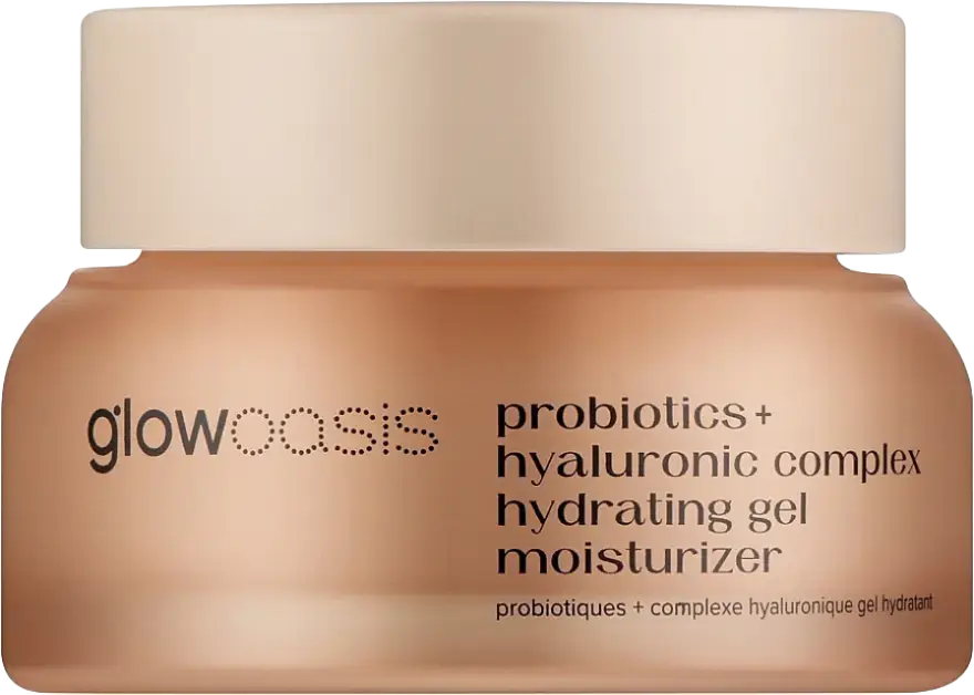 Glow Oasis Probiotics + Hyaluronic Complex Hydrating Gel Moisturizer