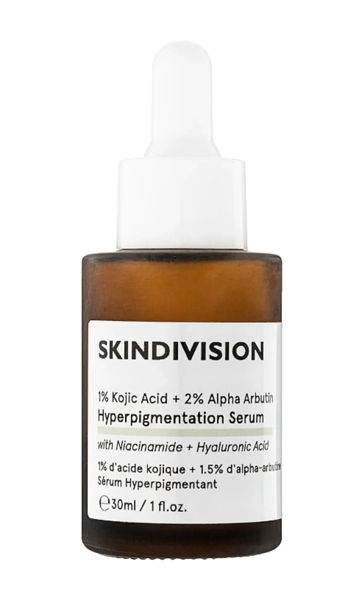 SkinDivision 1% Kojic Acid + 2% Alpha Arbutin Hyperpigmentation Serum