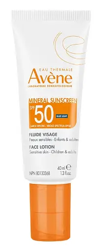 Avène Mineral Sunscreen SPF 50 Face Lotion