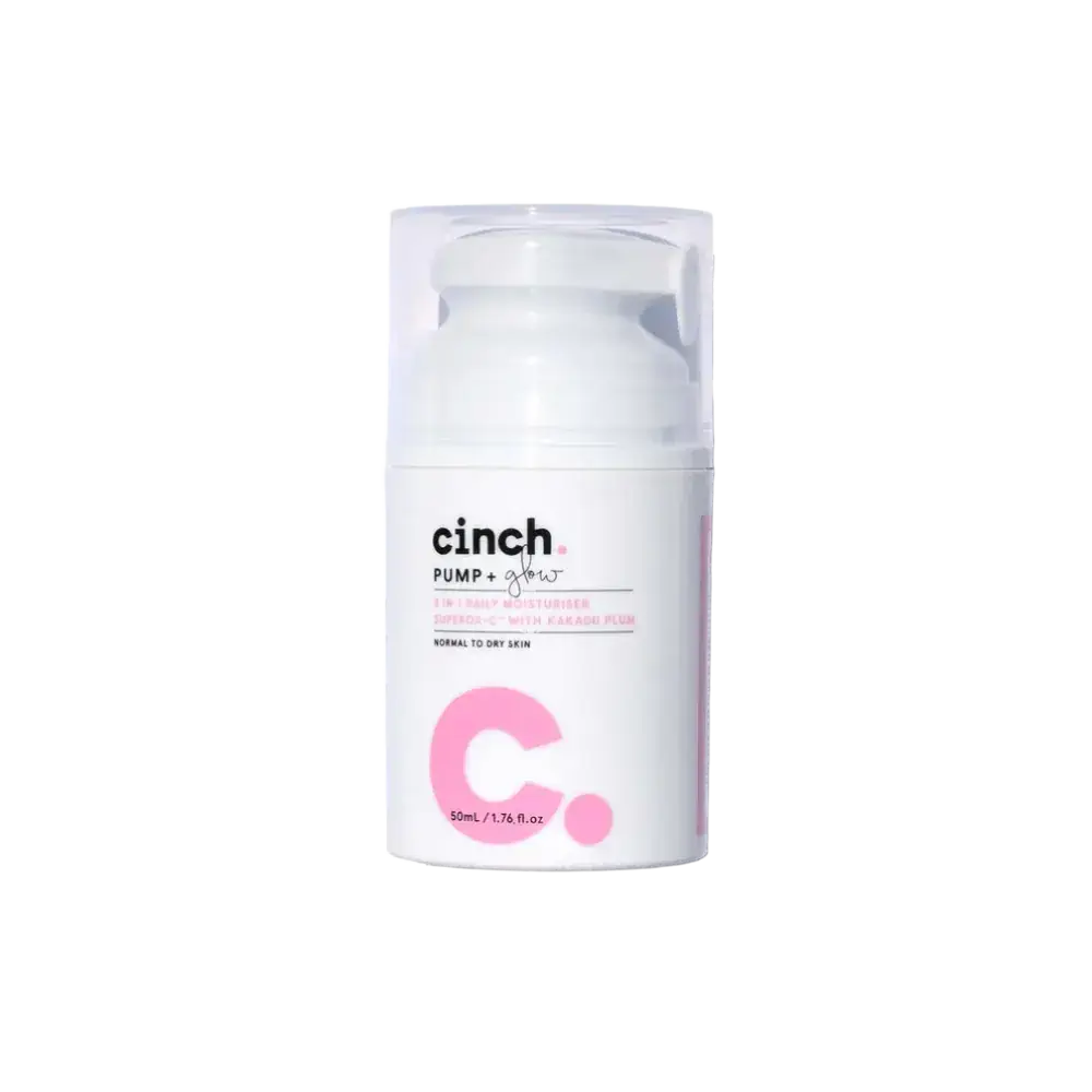 Cinch Pump + Glow Moisturiser
