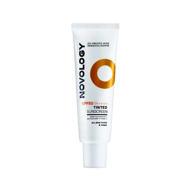 Novology SPF 50 PA++++ Tinted Sunscreen