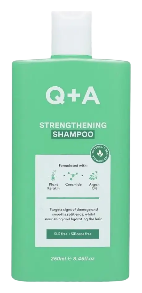 Q + A Strengthening Shampoo