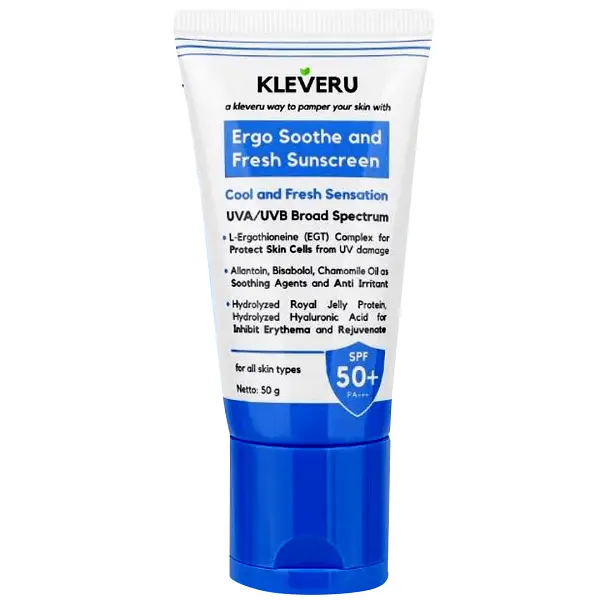 Kleveru Ergo Soothe And Fresh Sunscreen SPF 50+