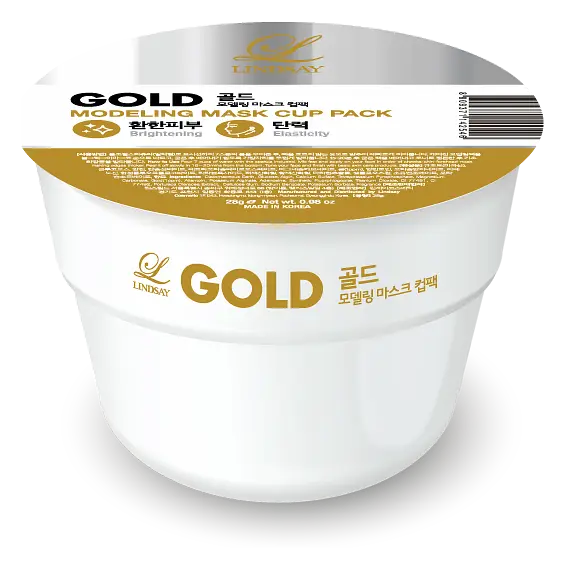 Lindsay&Cos Modeling Mask Cup Gold